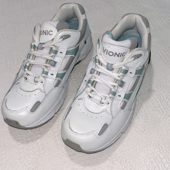 Vionic Shoes - Vionic shoes women’s size 7.5 walking shoes leather upper rubber sole